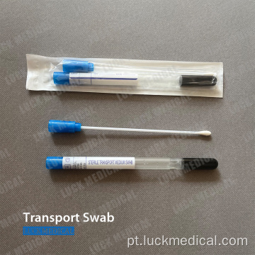 Swab de transporte com gel amies